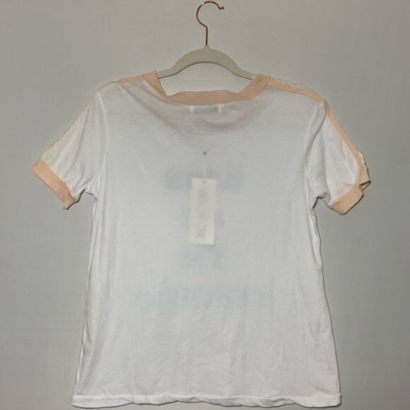 Wildfox Kiss Me Wright Tee Retro Crewneck Size XS Short Sleeve 100% Cotton New - Picture 4 of 8